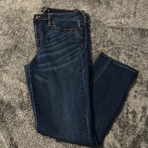 J. Crew Factory, women’s size 30/28, jeans in dark blue